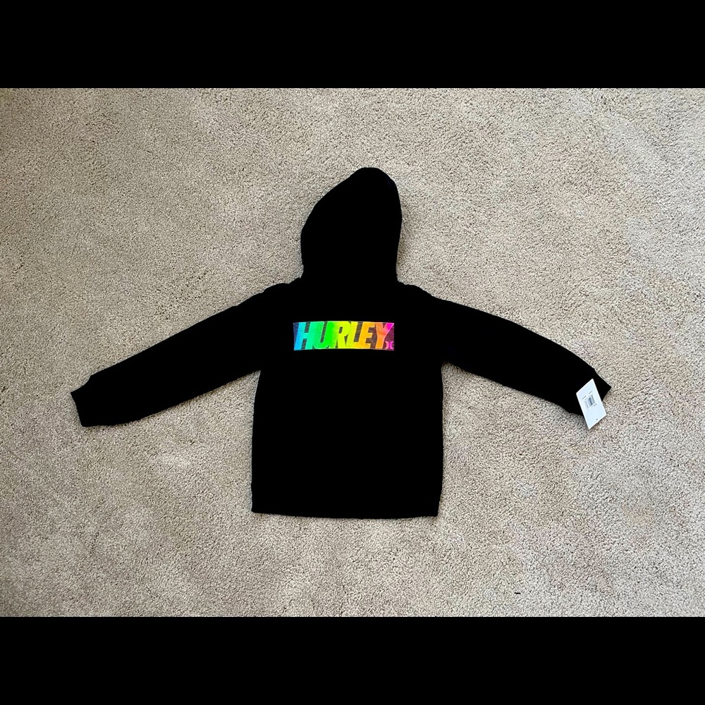 New with tags Hurley boys sweatshirt.